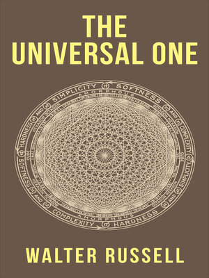cover image of The Universal One